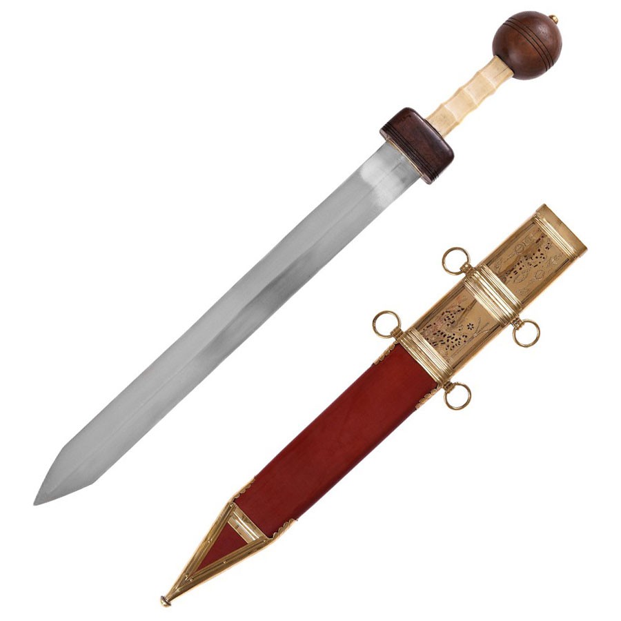 Gladius Pompeya con vaina