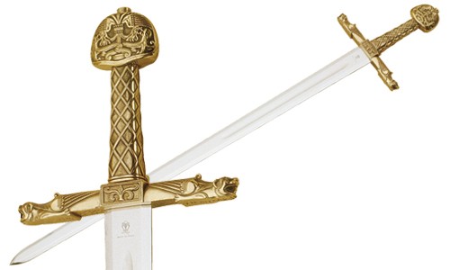 Espada de Carlomagno en Bronce