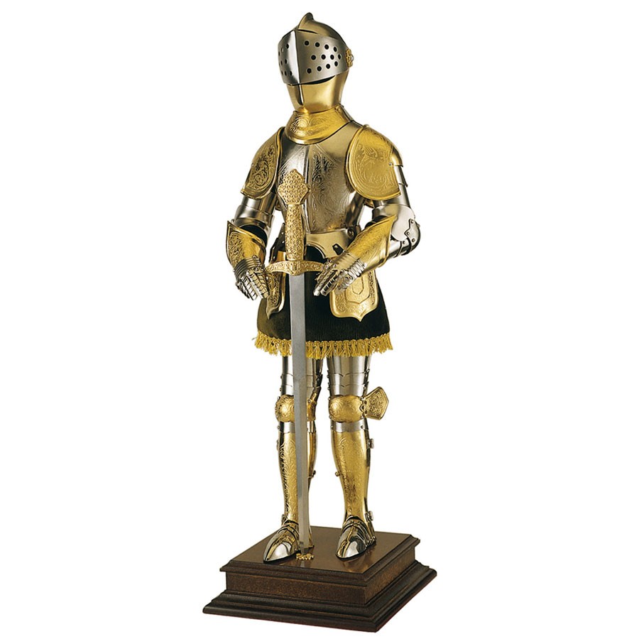 Armadura grabada Marto, 61 cms.