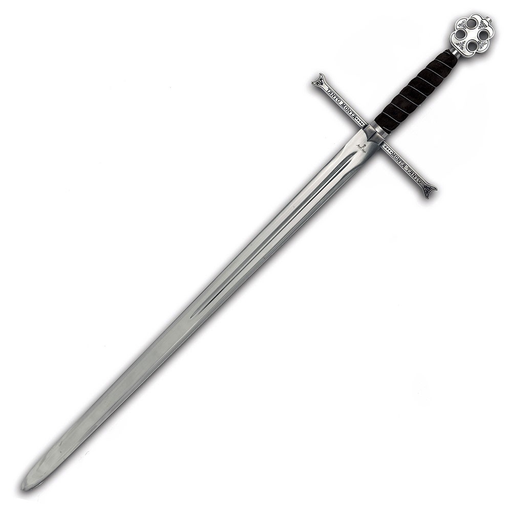 Mandoble de los Reyes Católicos en Plata