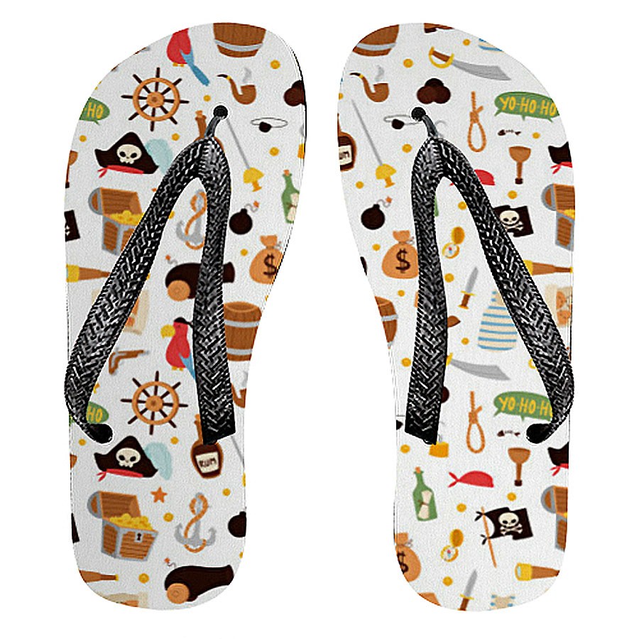 Chanclas de verano de los Piratas