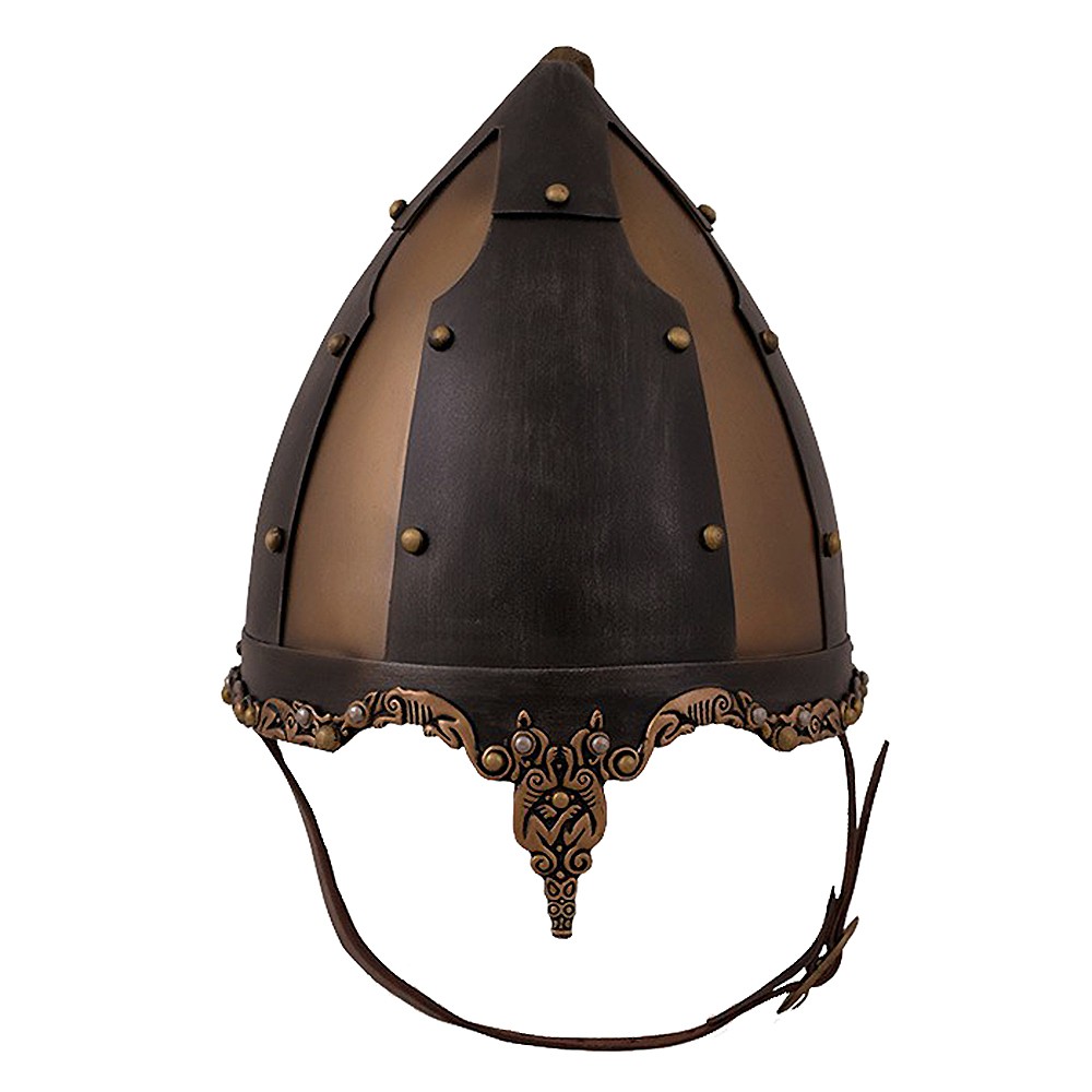 Casco Vikingo Cola de Caballo