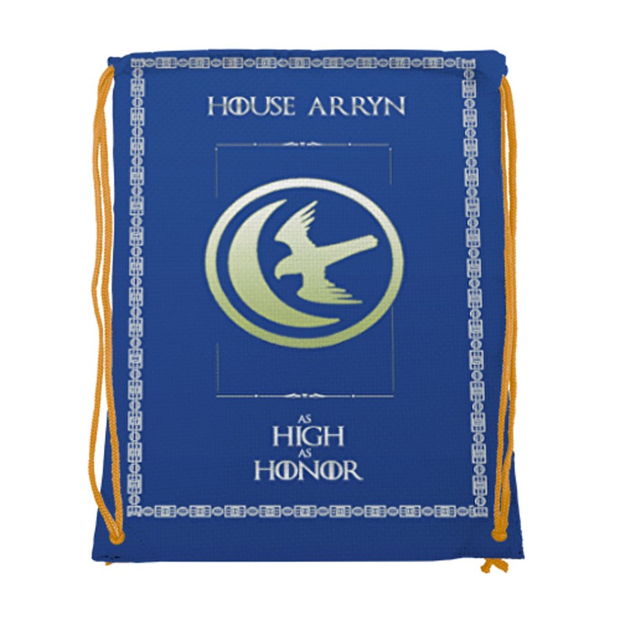 Mochila de cuerdas House Arryn de Juego de Tronos (34x42 cms.)