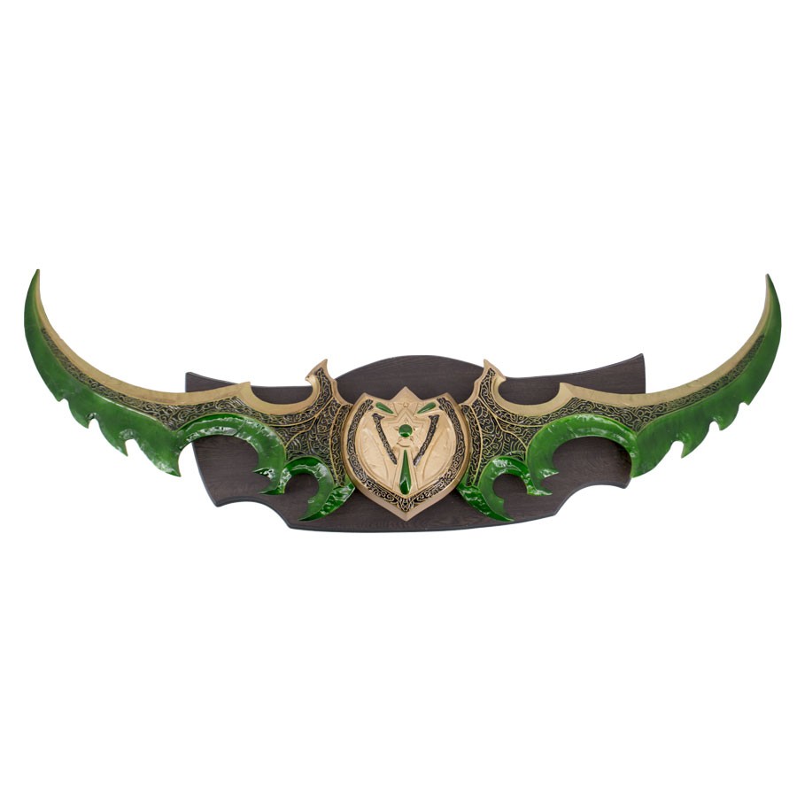 Espada Warglaives de Azzinoth de Illidan de World of Warcraft, 128 cms.