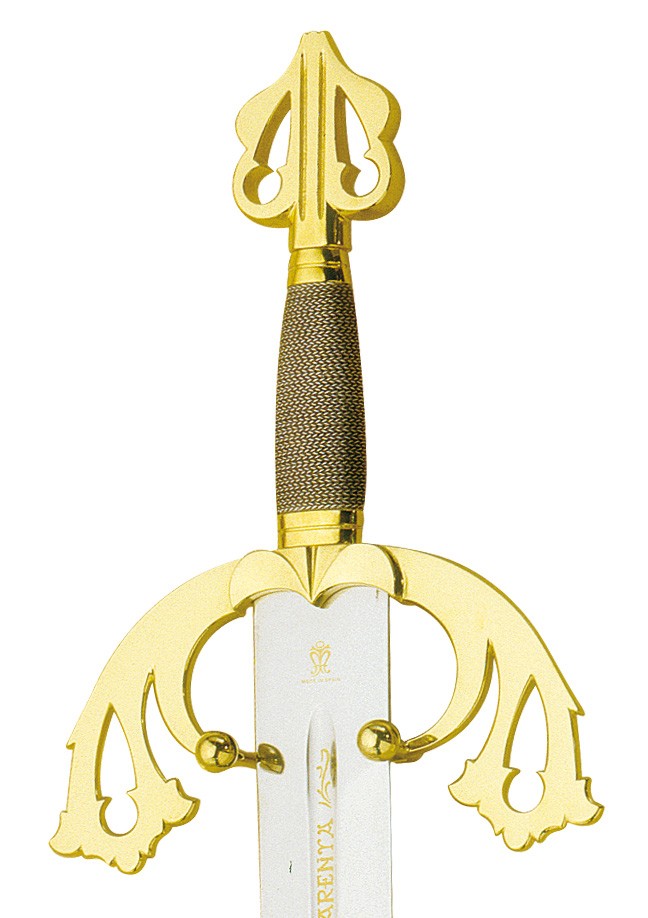 Espada Tizona del Cid en Oro