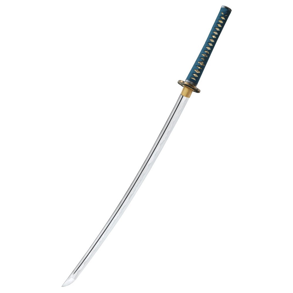 Shikoto Longquan Master Teal Katana, forjada a mano