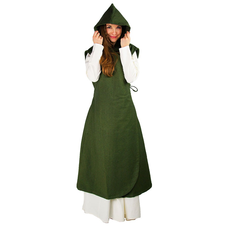 Vestido ajustable modelo Gerlin, color verde