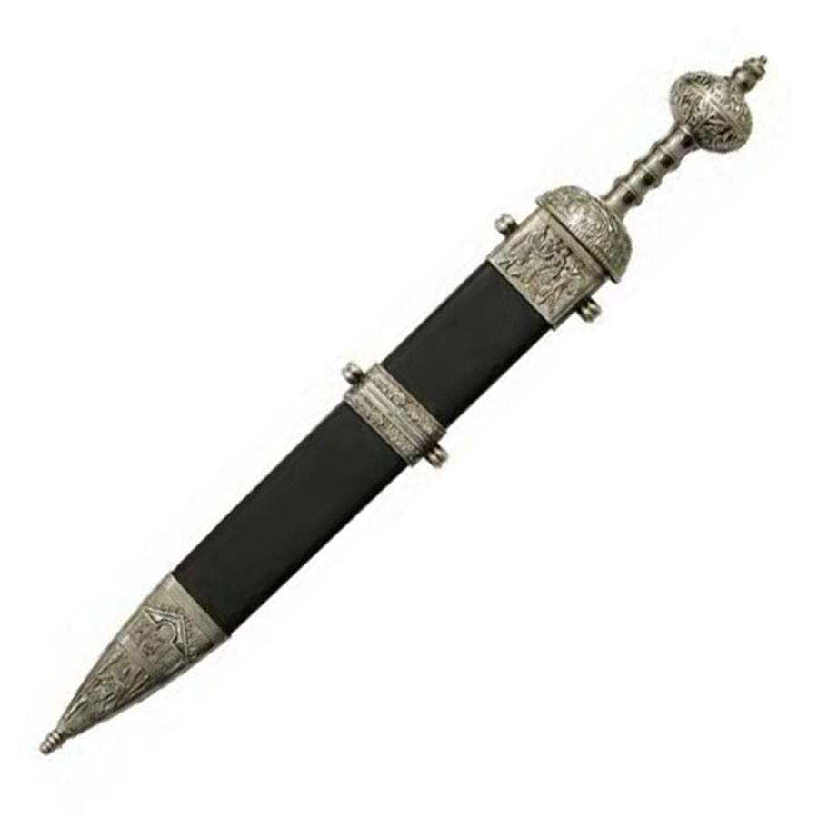 Espada Julio César vaina negra, siglo I a.C