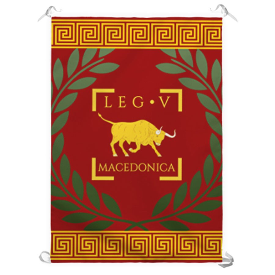 Estandarte Legio V Macedonica Romana (70x100 cms.)