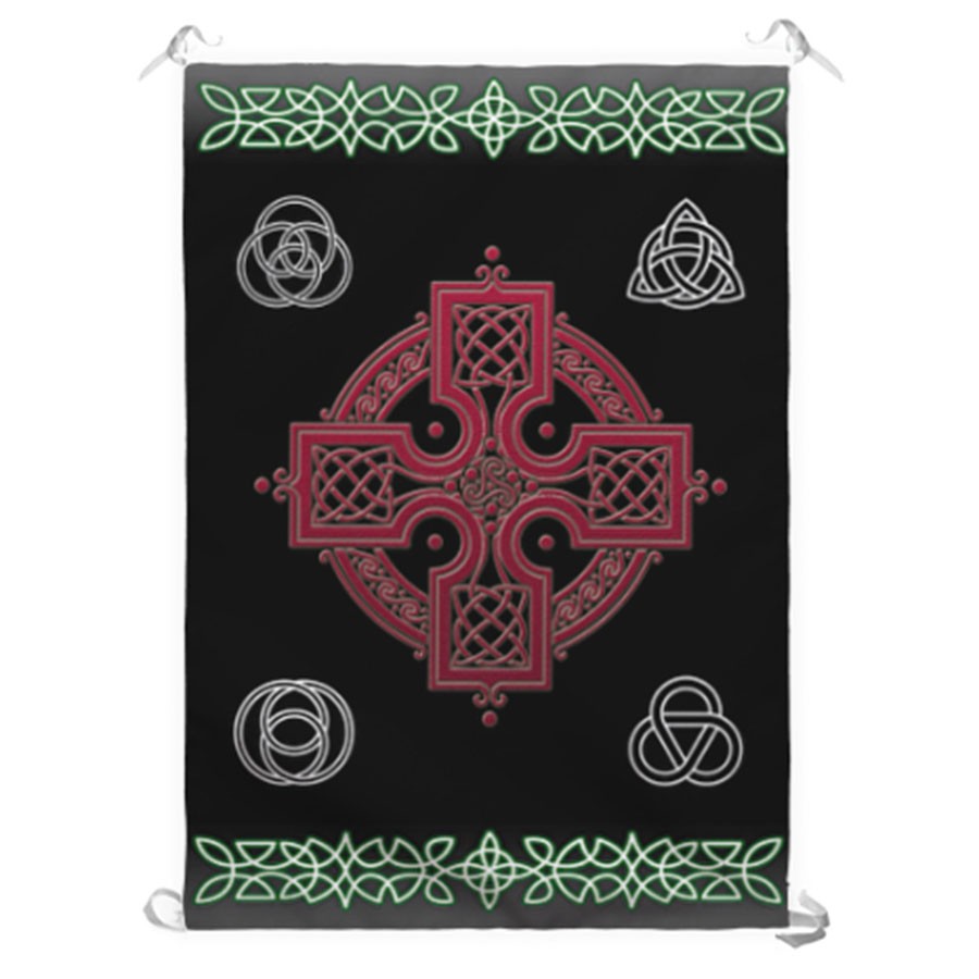 Estandarte Simbología y Cruz Celta (70x100 cms.)