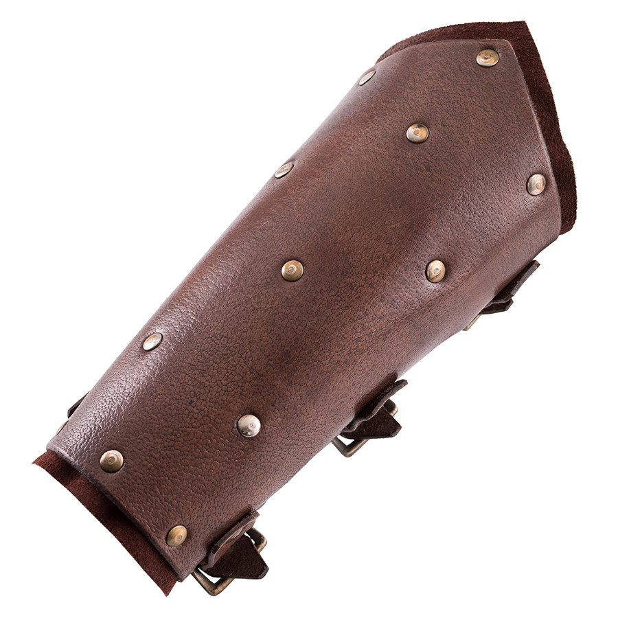 Brazaletes Romanos Lucio Vero en cuero de Búfalo