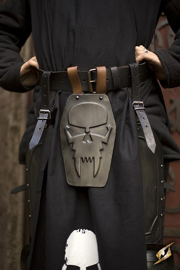Escarcela fantástica de Calavera para LARP, Epic Armoury