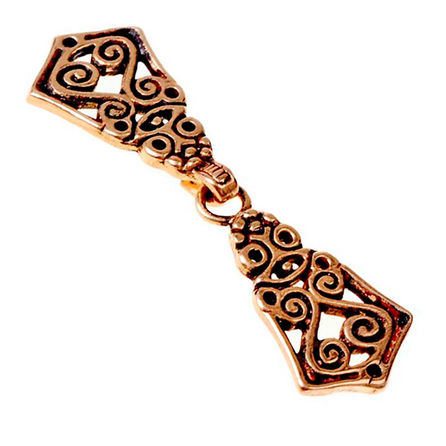 Cierre de vestido o capa merovingio Avar