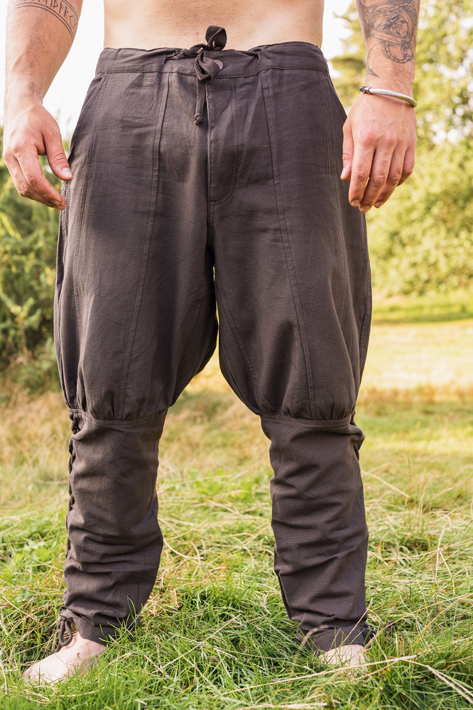 Pantalones vikingos cordones