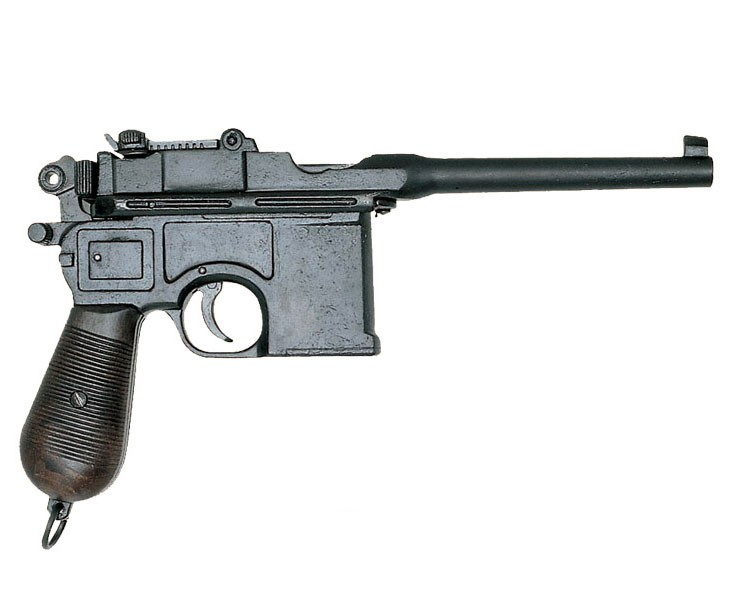 Pistola Alemana Mauser C96, 1896