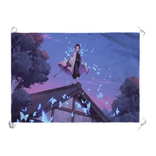 Estandarte-Bandera Demon Slayer Kochou Shinobu (70x100 cms.)