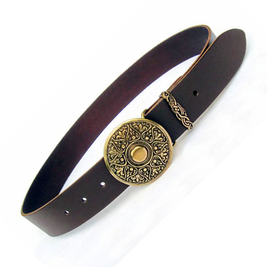 Cinturón medieval tipo arabesco, siglo XVI