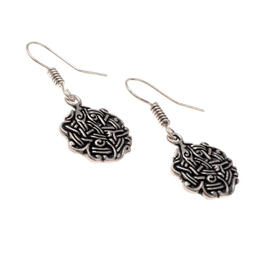 Pendientes Vikingos con nudos entrelazados