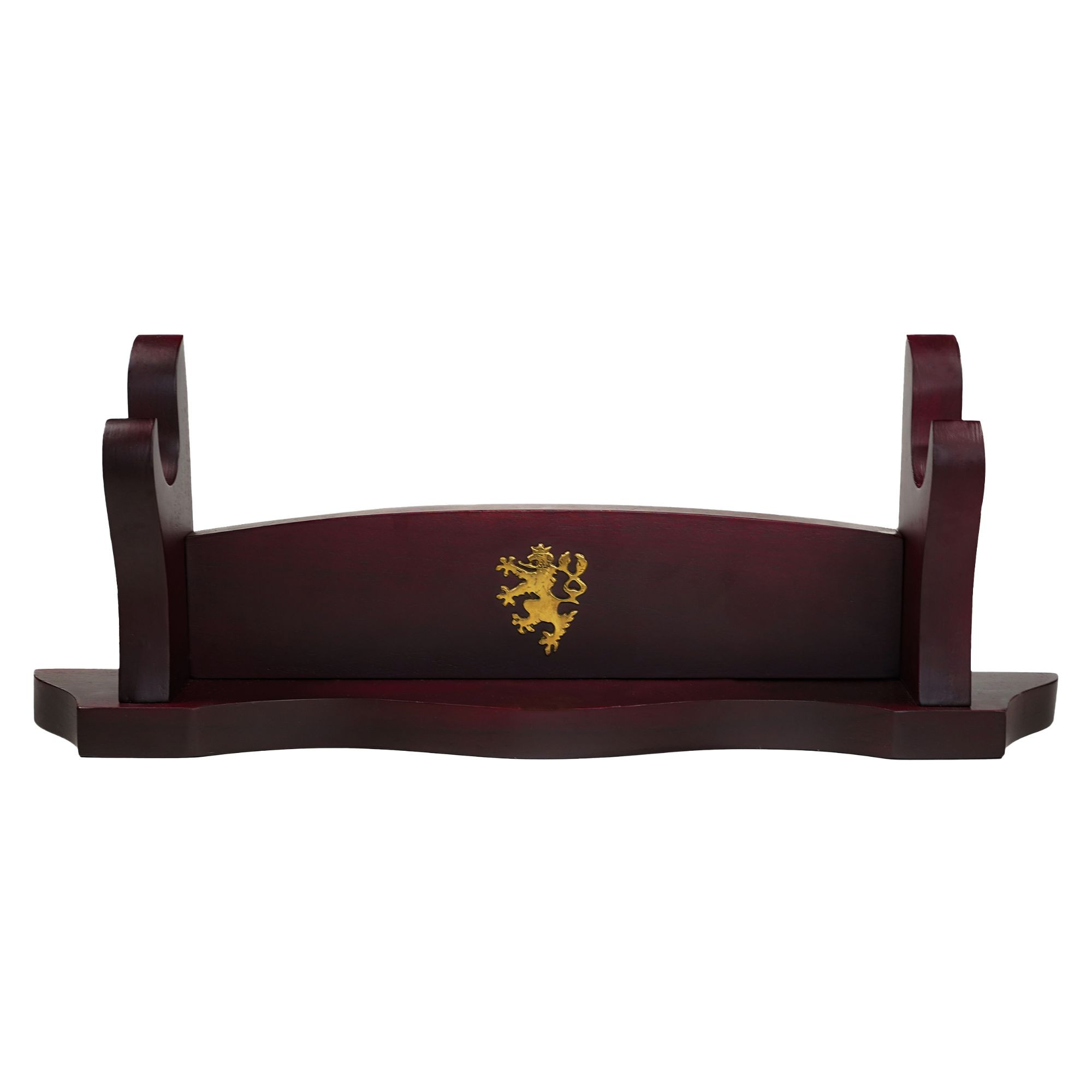 Soporte de sobremesa en madera para colgar 1 espada