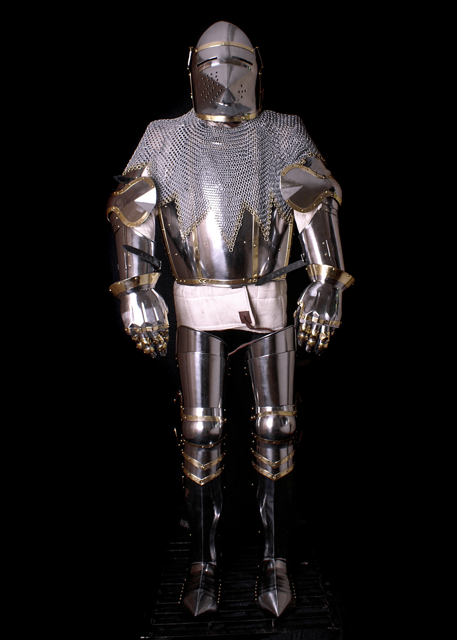 Armadura Churburg decorativa, sin soporte