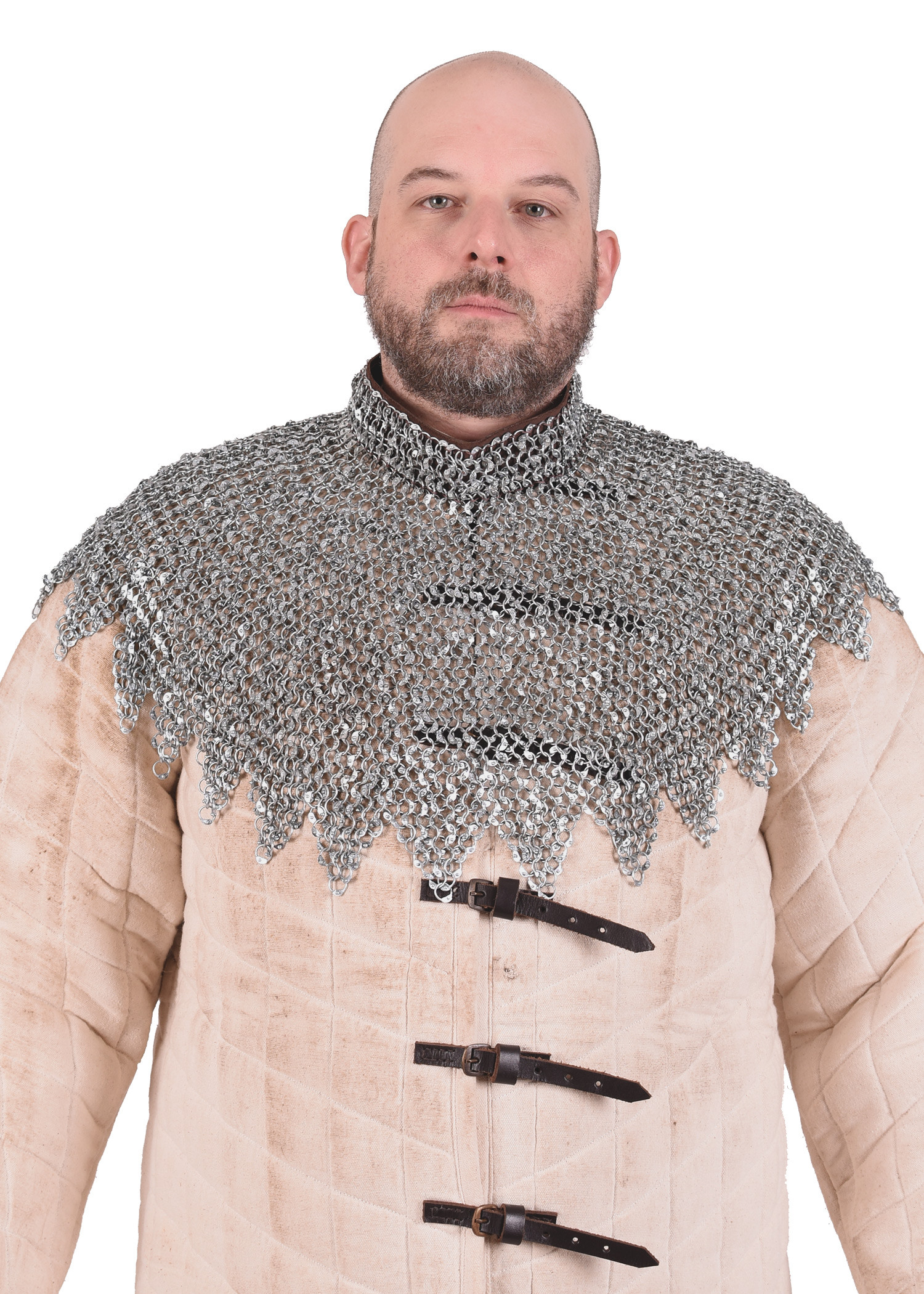 Manto de Obispo con correas de cuero