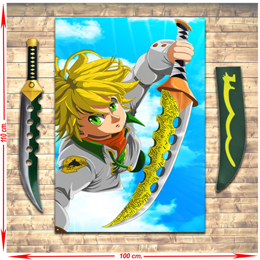 Pack espada Lostvayne The Seven Deadly Sins + Estandarte