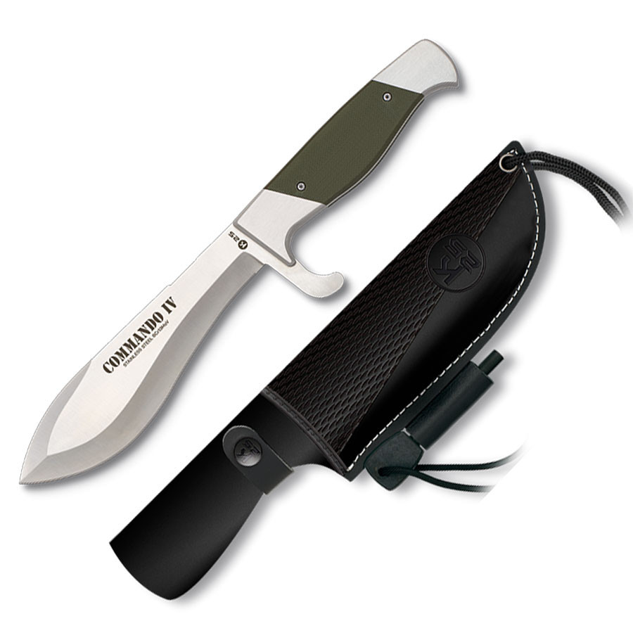 Cuchillo táctico K25 Comando IV, con funda