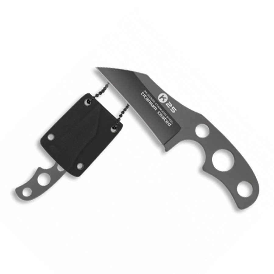 Cuchillo K25 Titanio con funda Kydex