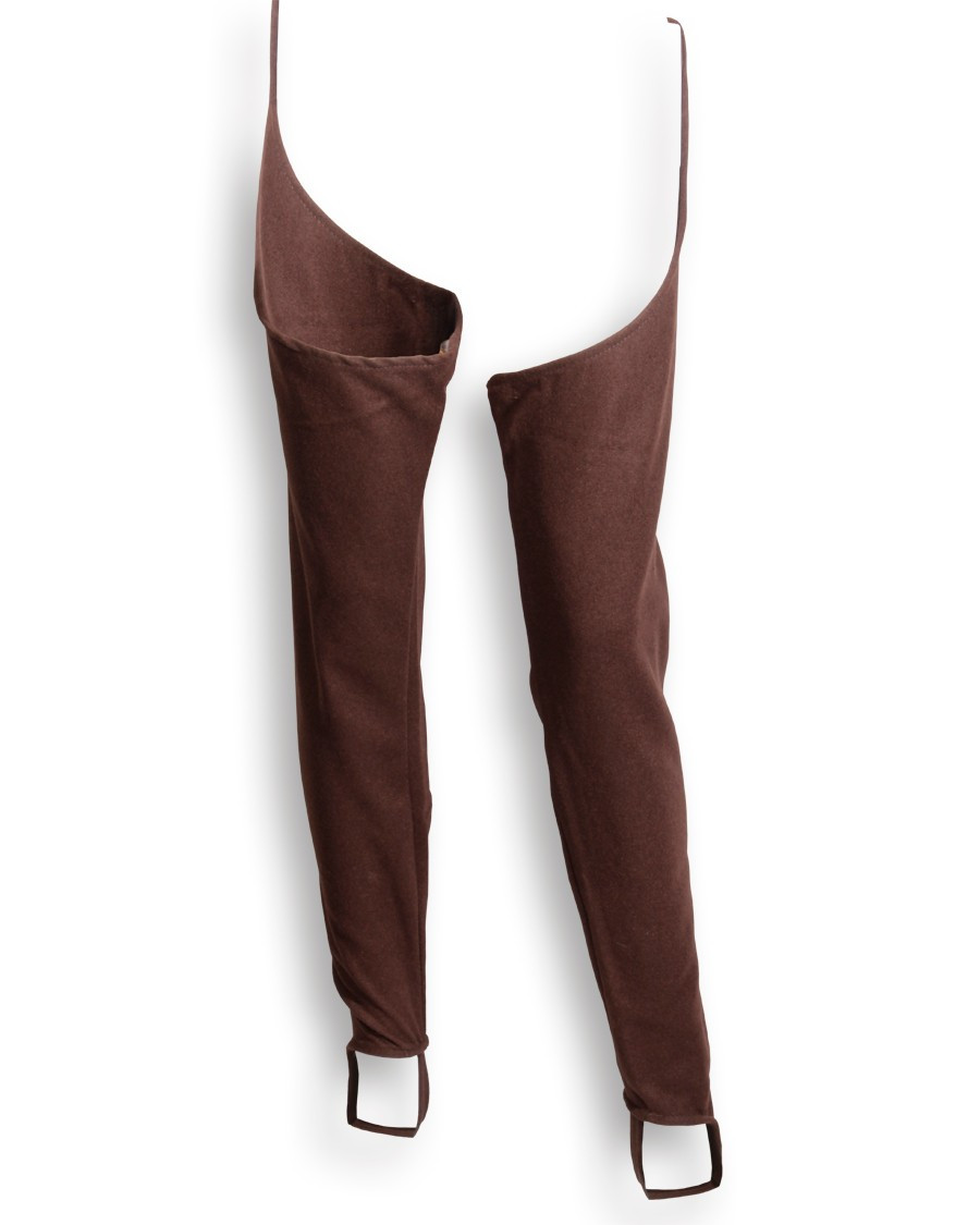 Calzas medievales en lana marrón modelo Wolfram