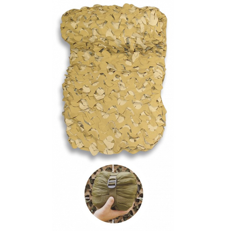 Red de camuflaje con malla Desierto (3x2.40 mts.)