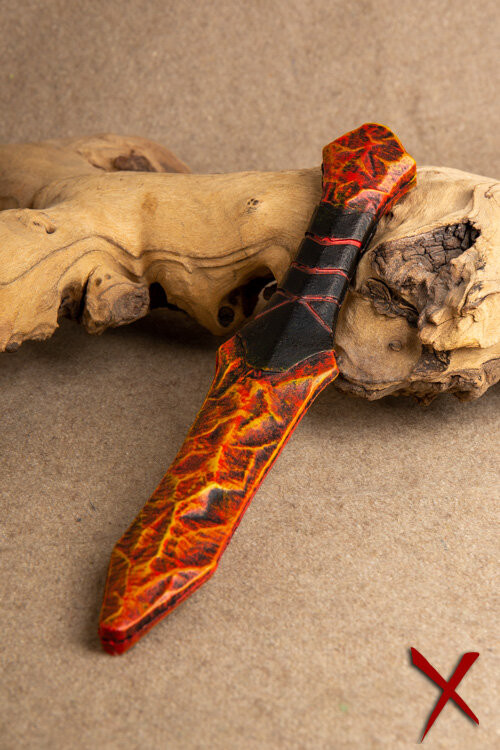 Cuchillo arrojadizo Vulcano para LARP