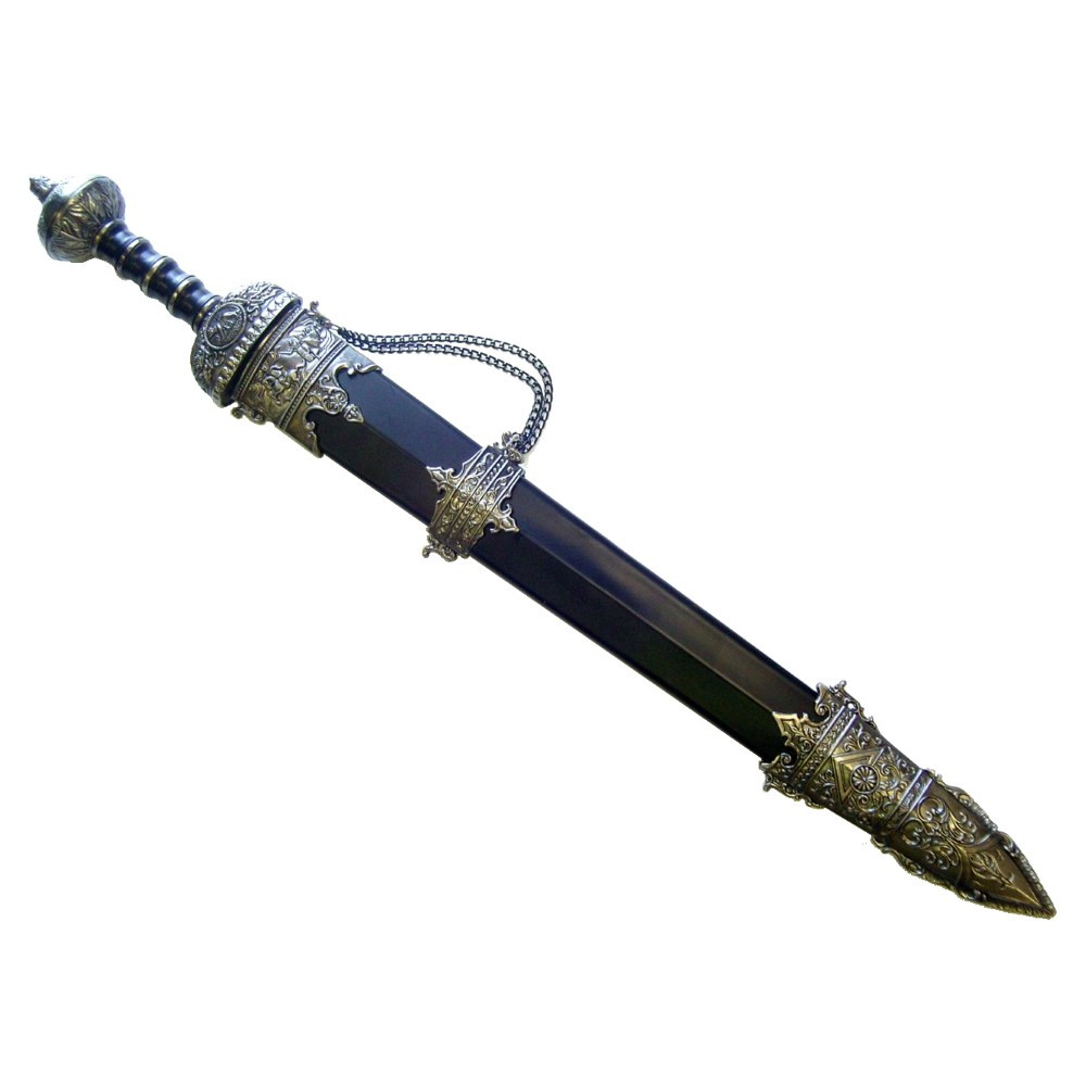 Espada romana gladius decorativa con vaina (80 cm.)