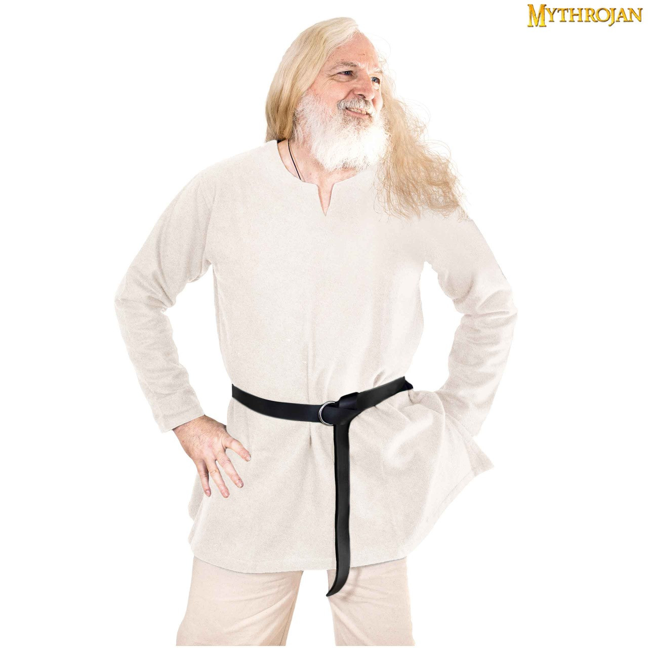 Túnica vikinga en algodón crudo Mythrojan Raider