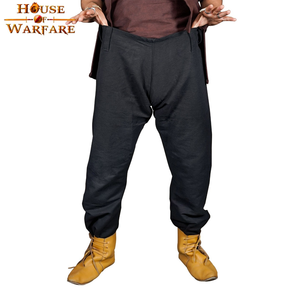 Pantalones vikingos Throsberg - Negros