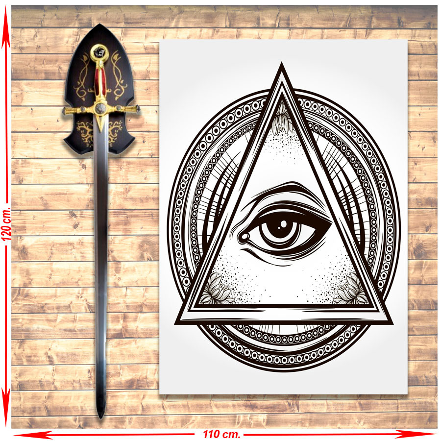 Pack estandarte + Espada Ordenes Masones