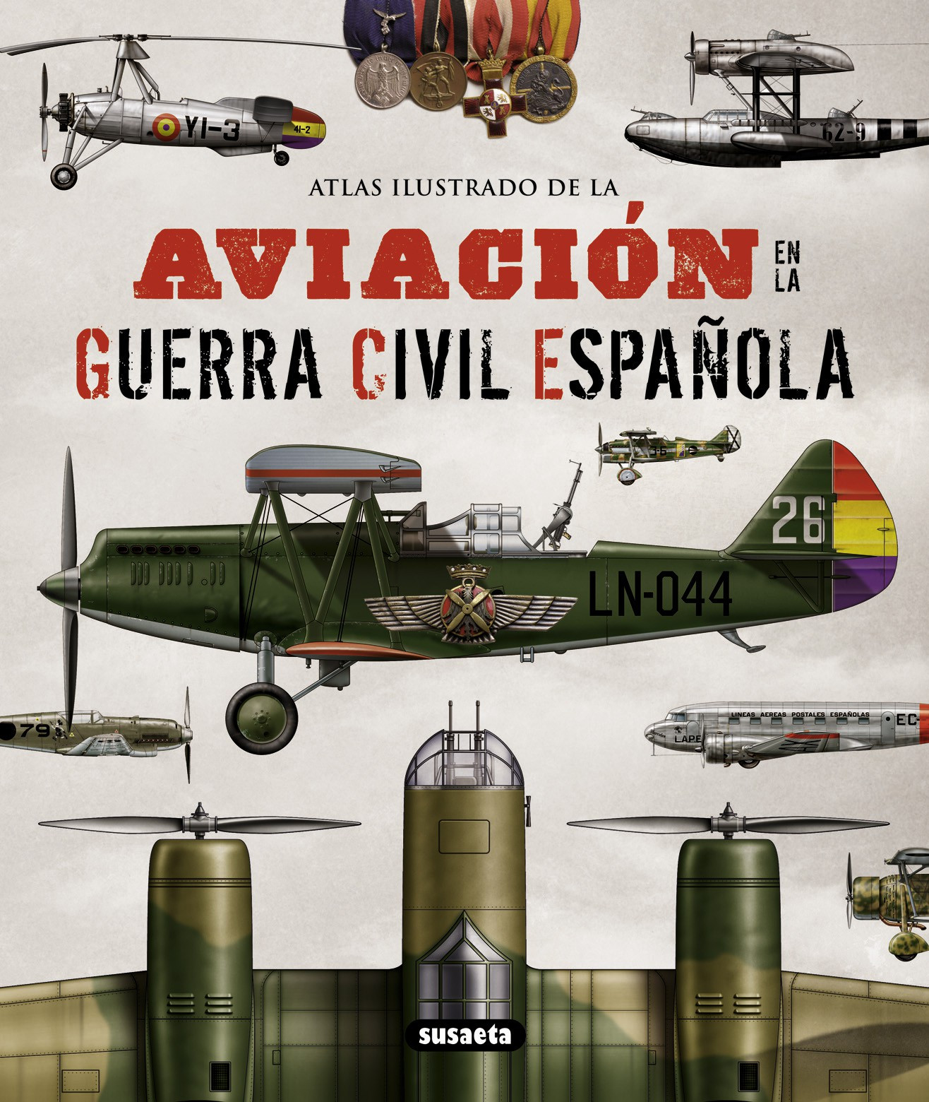Libro La aviación en la guerra civil española (En Español)