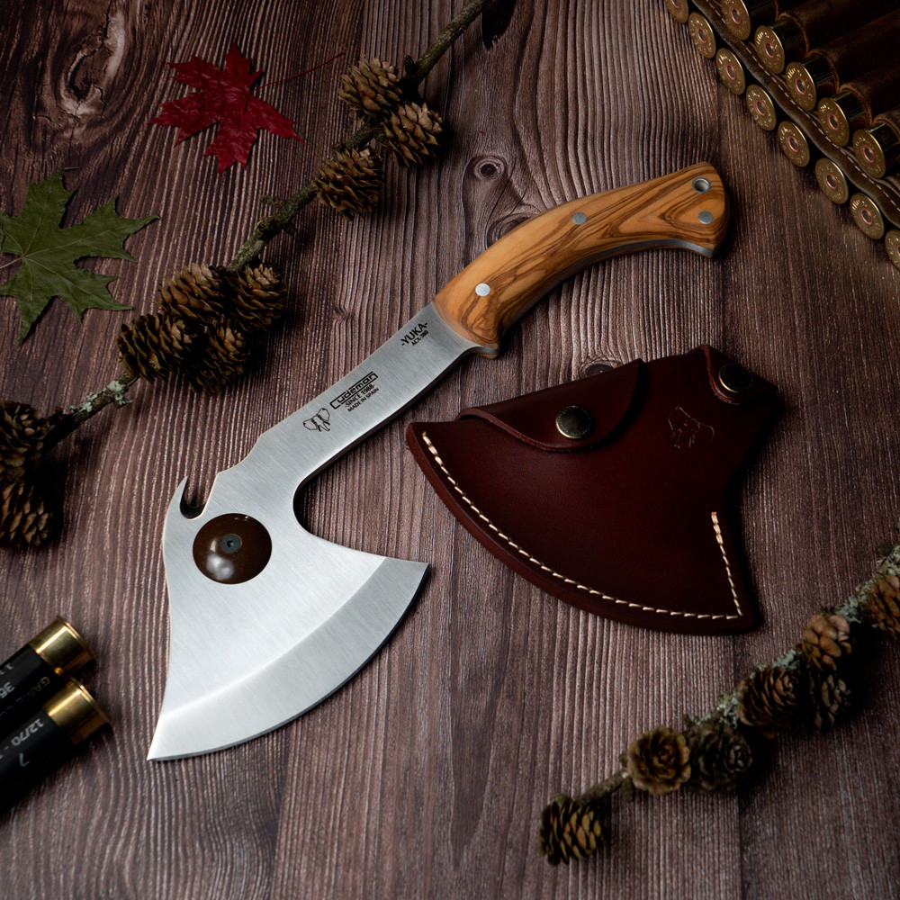 Hacha montería mango olivo