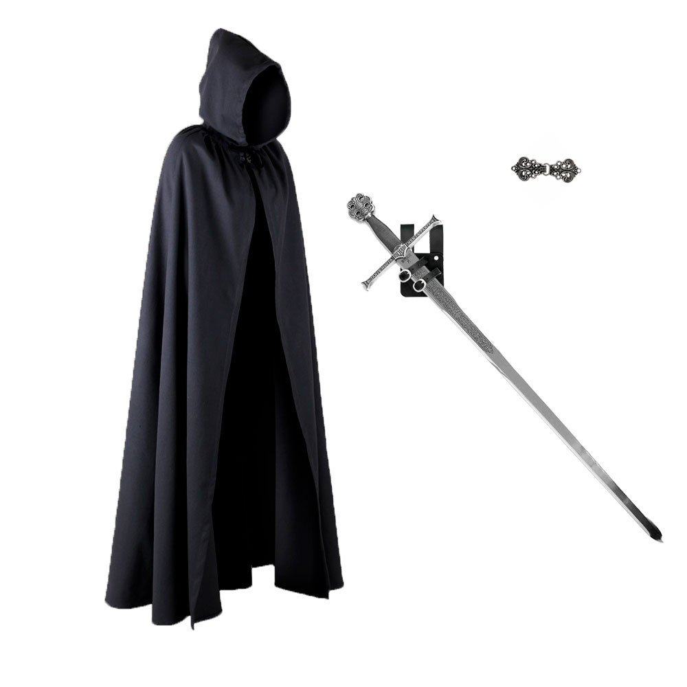 Pack Reyes Católicos: Espada, tahalí, capa y cierre de capa