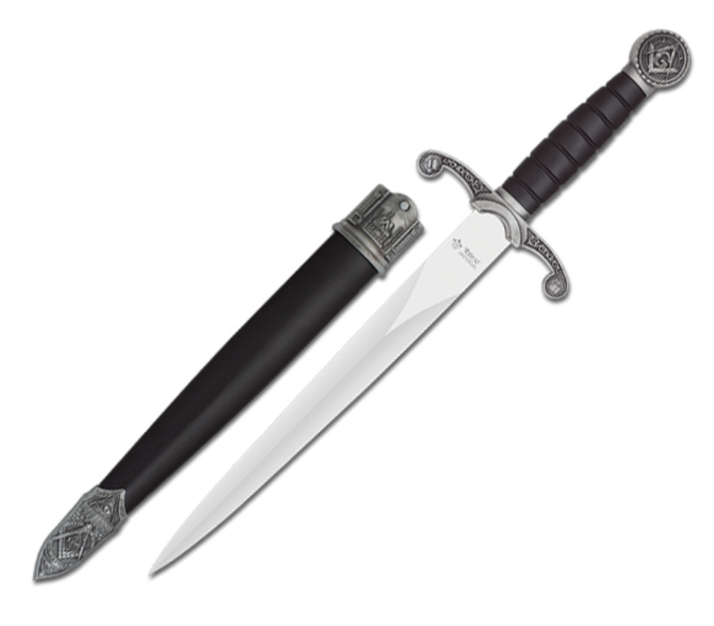 Daga Masonica decorativa con vaina (39,30 cm.)