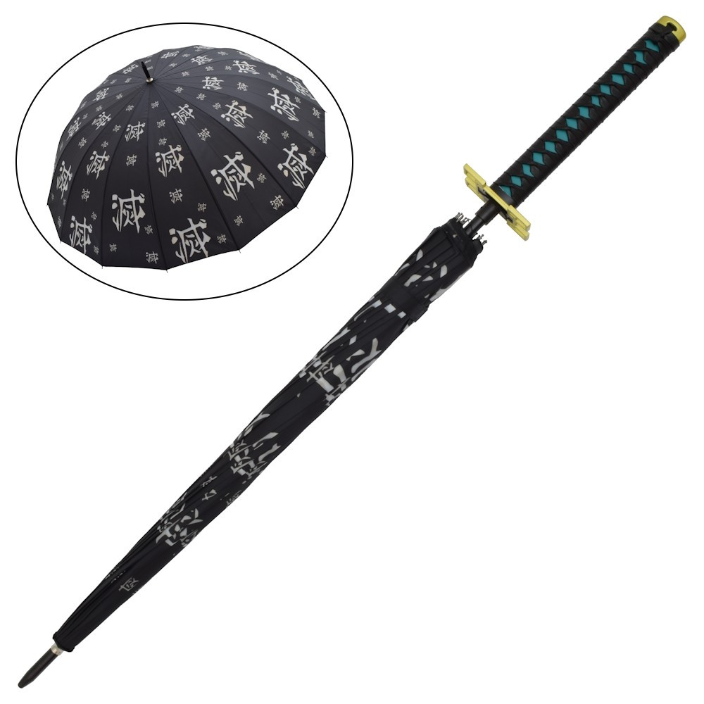 Paraguas mango katana de Muichiro Tokito, Kimetsu No Yaiba