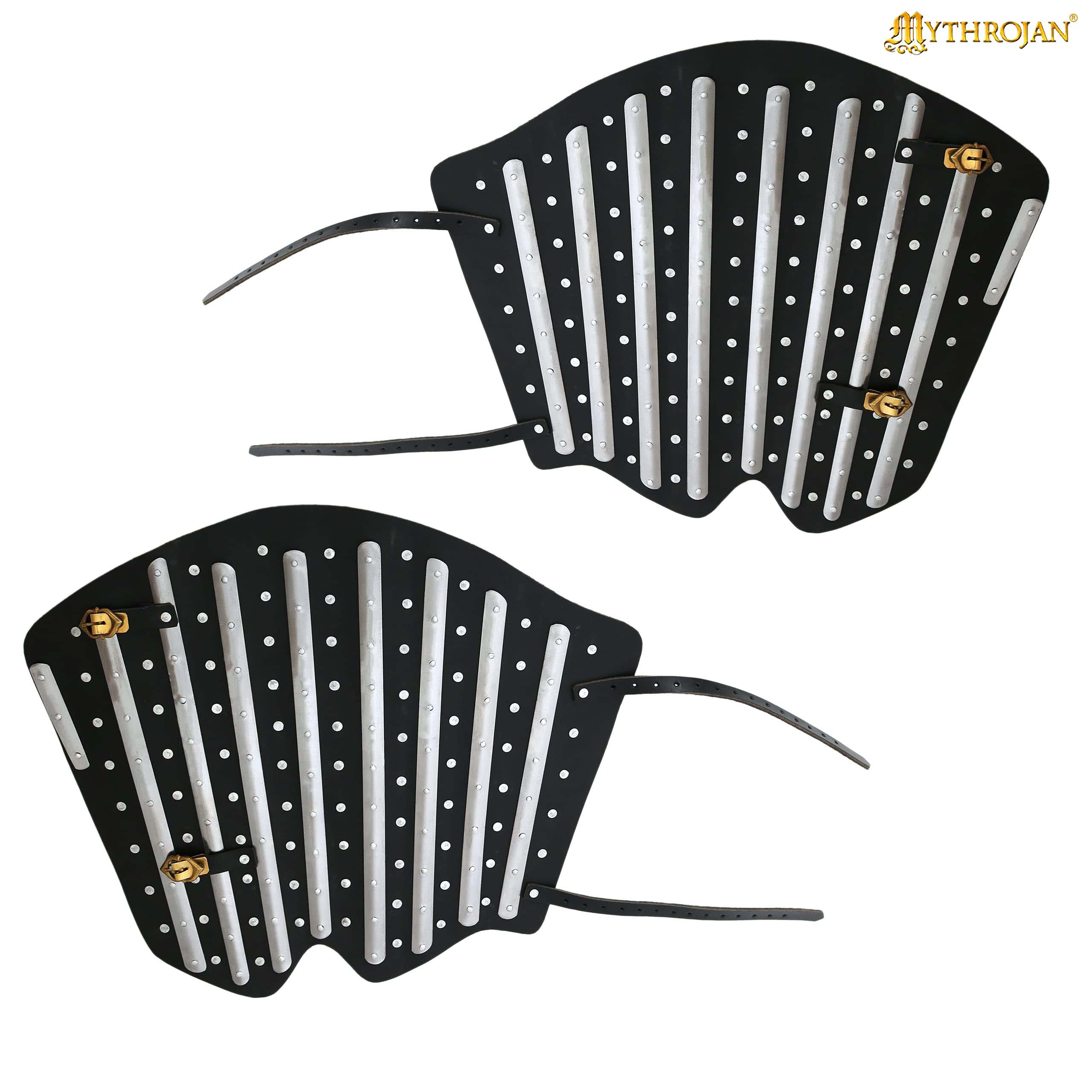 Grebas medievales Siglo XIV en cuero y acero