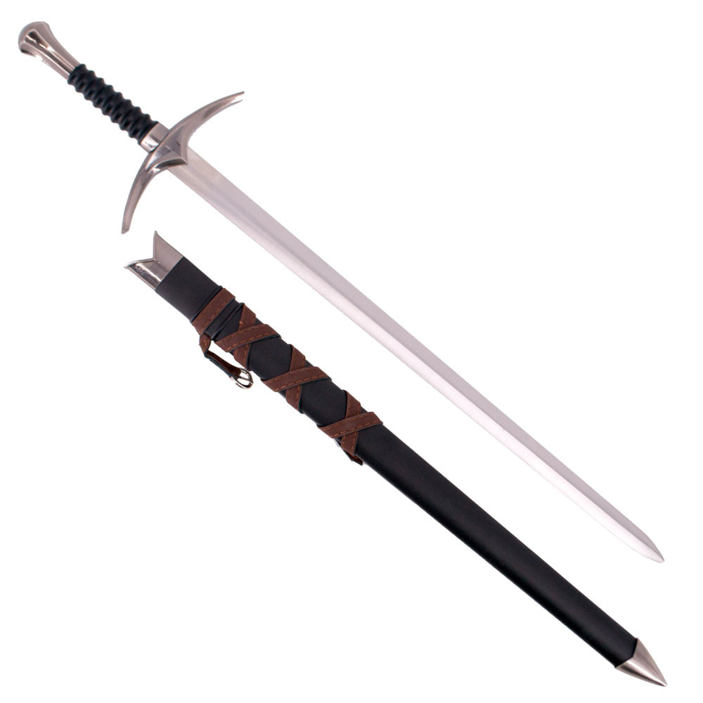 Espada cadete con vaina, pomo y guarda níquel