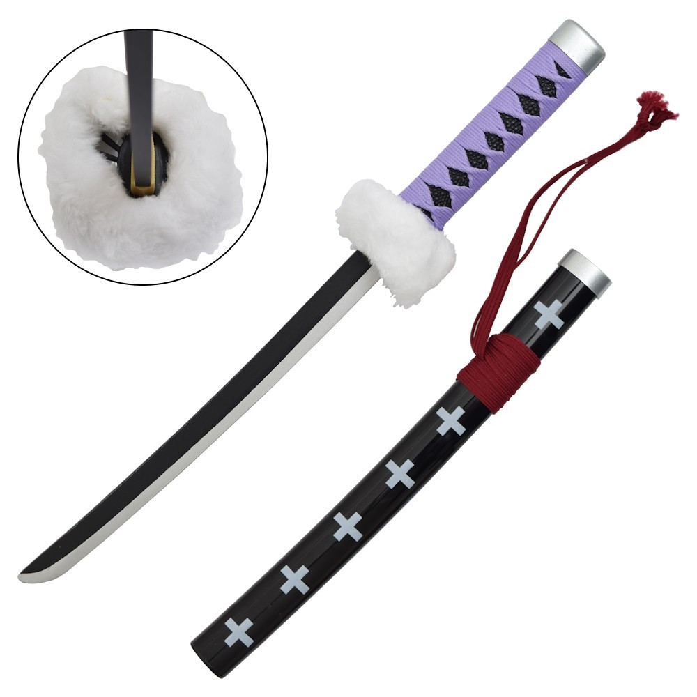 Katana bambú miniatura morada de Trafalgar Law - One Piece