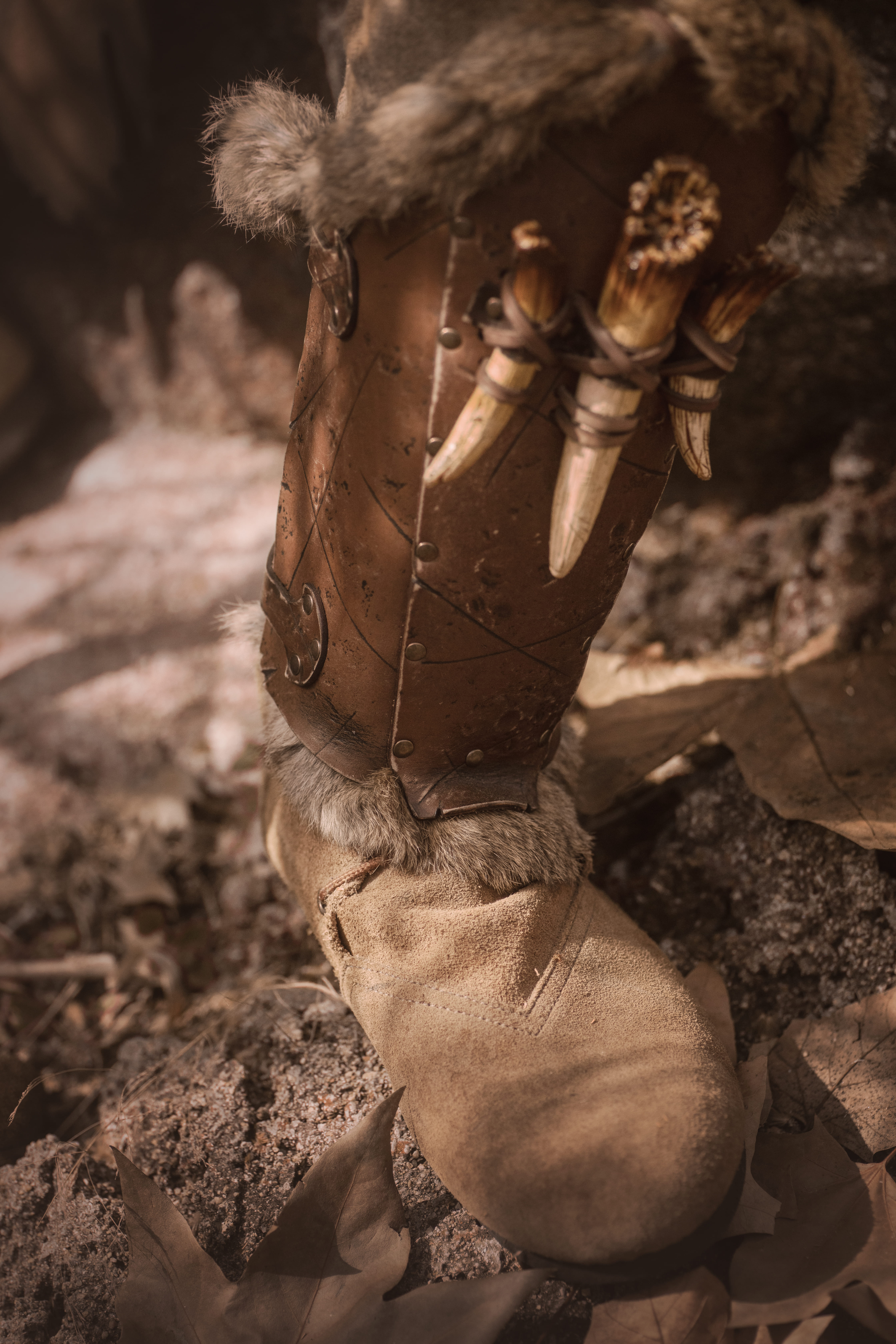 Grebas Vikingas Berkeser con colmillos