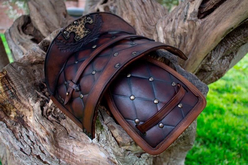 Hombrera guerrero Explorer marrón (1 unidad)