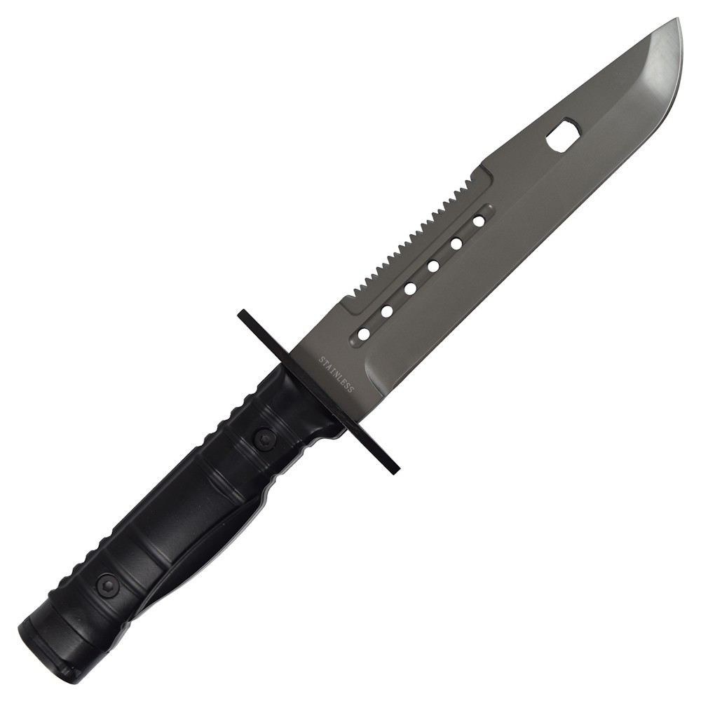 Cuchillo supervivencia con funda (30,7 cm.)