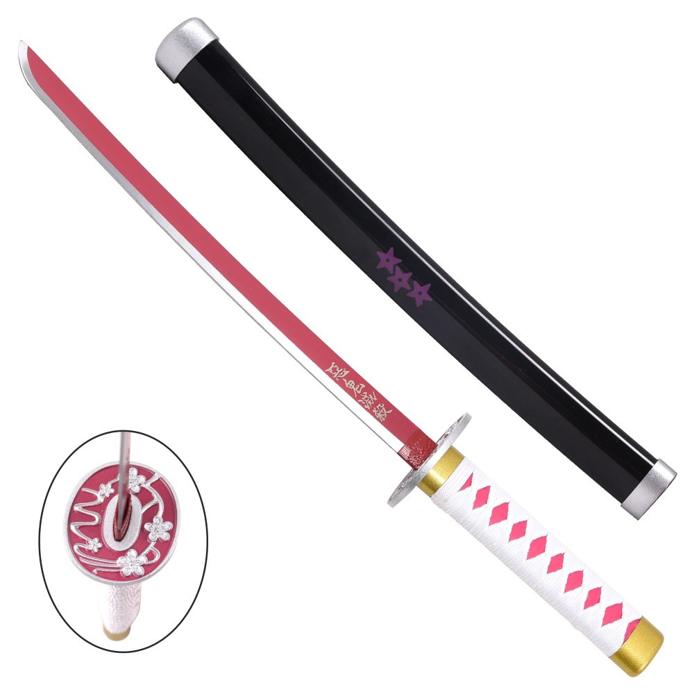 Mini Katana Kanao Tsuyuri, hoja en bambú