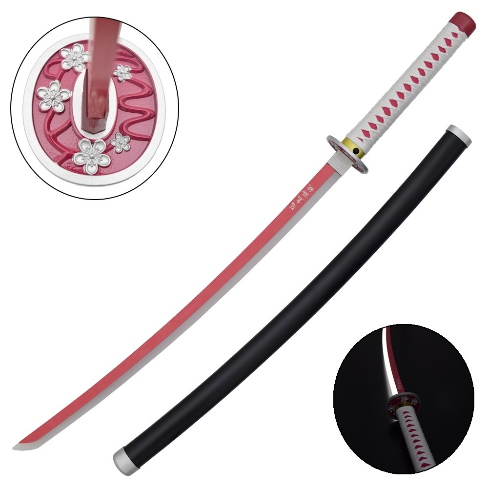 Katana decorativa con LED Kanao Tsuyuri - Demon Slayer