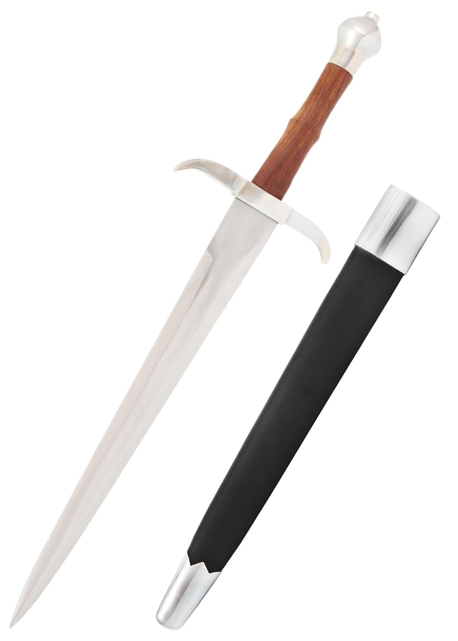 Daga medieval con vaina (57,5 cm.)