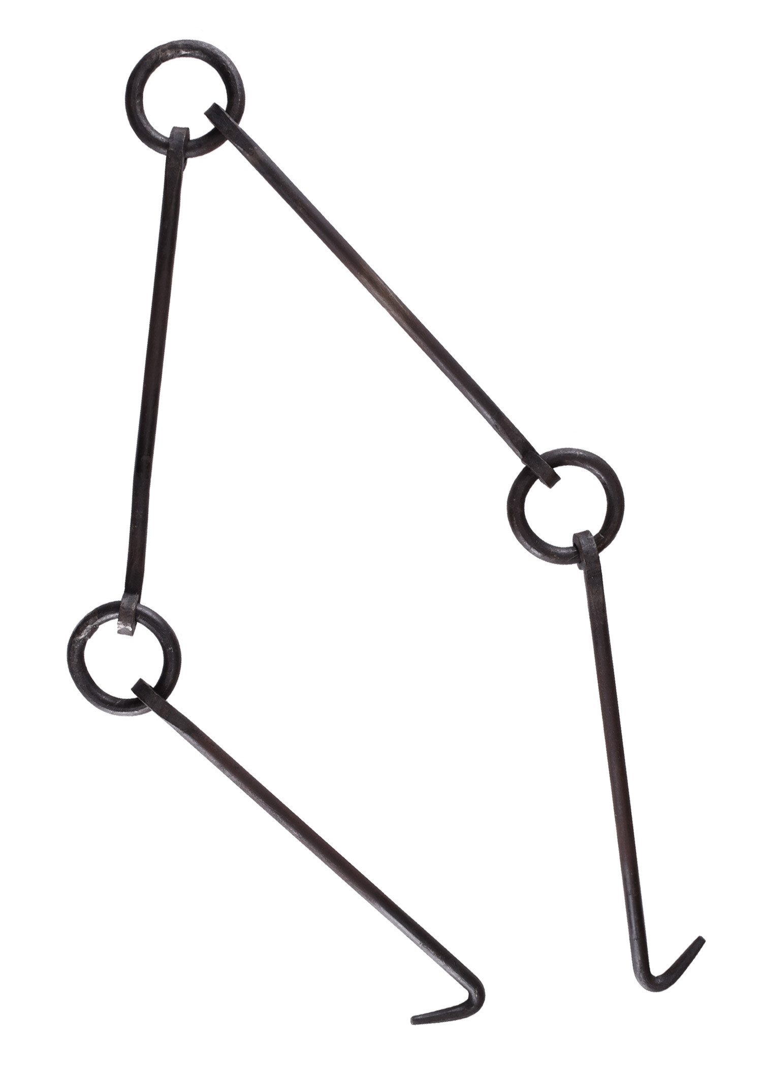 Cadena de fuego forjada a mano, cadena de trasmallo